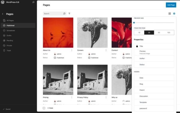 Вышел WordPress 6.8 с обновлениями безопасности, улучшениями производительности и доработками редактора